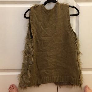Xhilaration Jackets & Coats - Faux fur vest Xhilaration Jackets & Coats - Faux fur vest